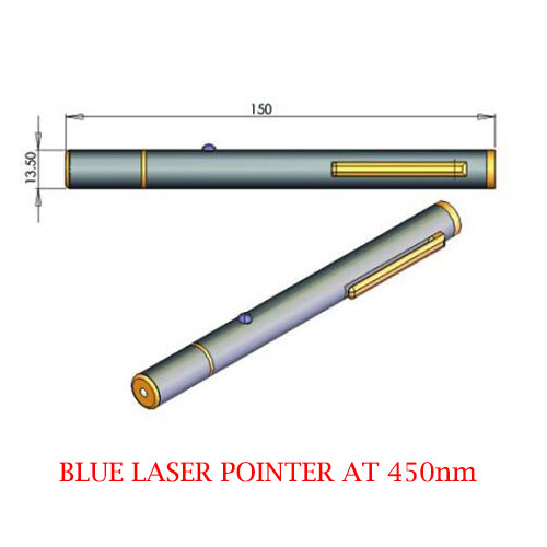 Special Safety Design 450nm Blue Laser
